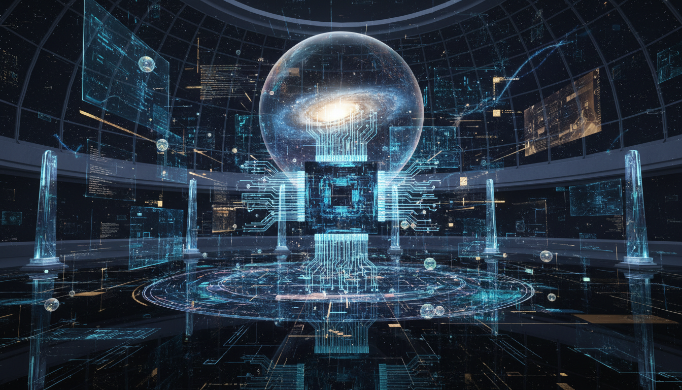 super advanced AI themed image